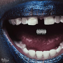 Das Bild zeigt das Albumcover von Schoolboy Q - Blue Lips