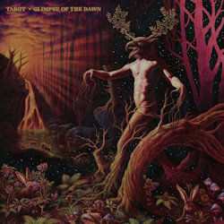 Das Bild zeigt das Albumcover von Tarot - Glimpse Of The Dawn